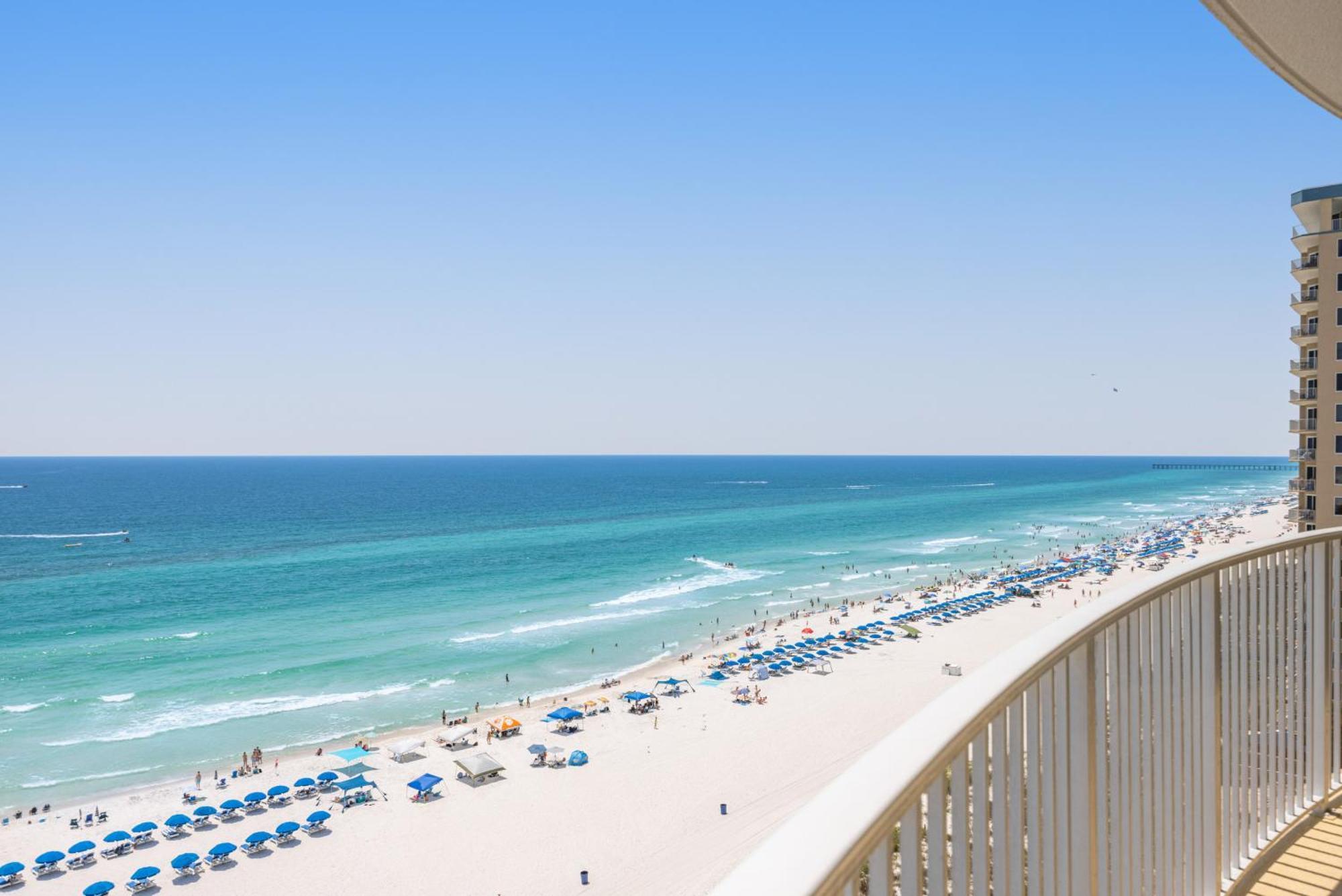 Parking Included-Beachfront 2Bd Ocean Villa! Gorgeous Amenities, Private Complex Panama City Beach Luaran gambar